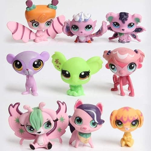 20 Pcs Miniature Animal Pet Miniature Pet Doll Desktop Decor Cake Decoration, Cake Topper, Assoted Random Style thumbnail 2