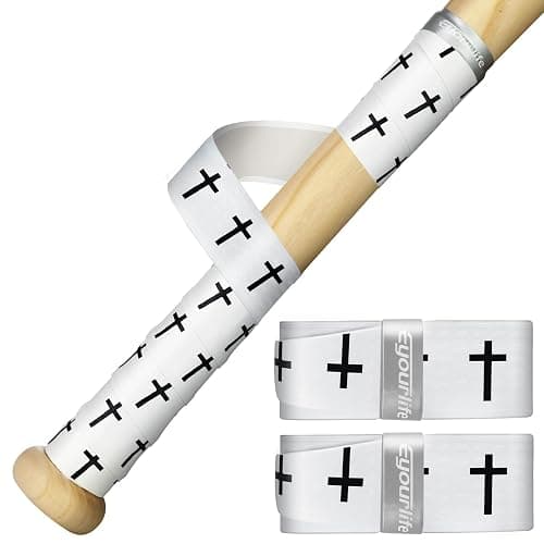 Eyourlife 2/4 Pack Baseball Bat Grip Bat Wraps for Baseball Lifestyle Softball Gifts Pro Feel Non-Slip Elite Batting Grip Tape for Bats Players - Image 1