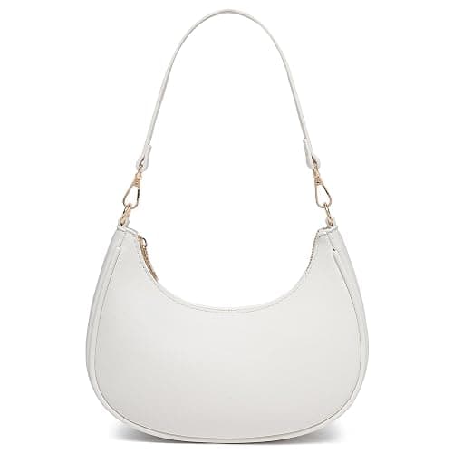 WuliTown Shoulder Bags for Women, Cute Hobo Tote Handbag Mini Clutch Purse with Zipper Closure - Image 1