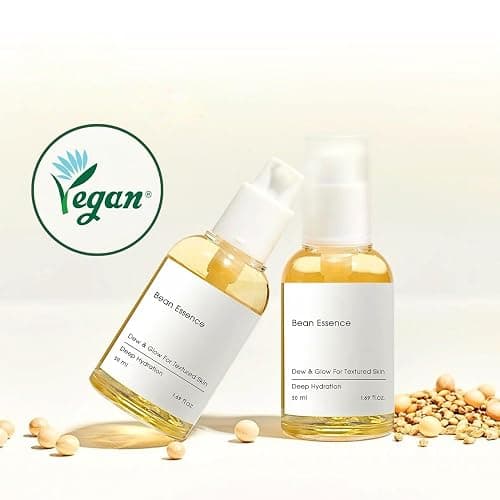 Bean Face Moisturiser for Dry Skin + Bean Essence, Smoothing Face Serum for Healthy Glow, Ferment Hydration + Barrier Support, Korean Skincare Sets for Rough Skin Solution thumbnail 8