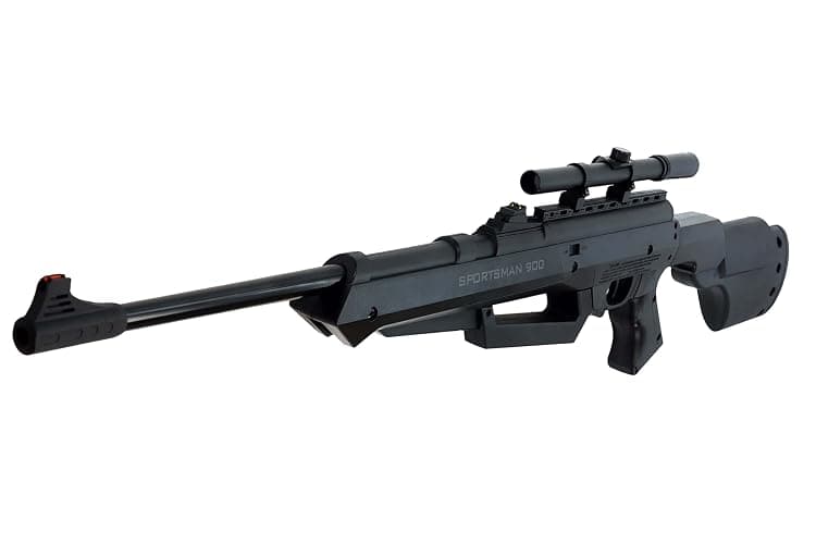 Barra Air Guns Sportsman 900 BB Gun Rifle for Adults, Pellet Rifles for Hunting, 177 Caliber Airgun with Rifle Scope - Shoot Pellets & BBS, 800 FPS thumbnail 3