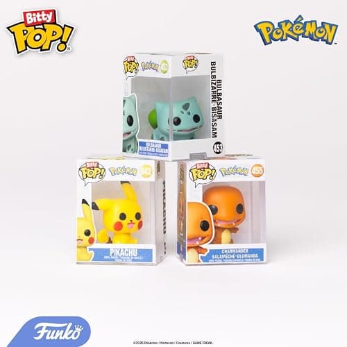 Funko Pop! Bitty: Pokemon - Bulbasaur, Flareon, Pichu, and Charizard - 0.9 Inch (2.2 Cm) Collectable - Gift Idea - Stackable Display Shelf Included - Gift Idea - Party Bags Stocking thumbnail 8