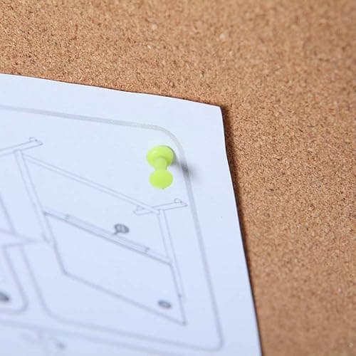 VIZ-PRO Cork Notice Board, 36 X 24 Inches, Silver Aluminium Frame thumbnail 6