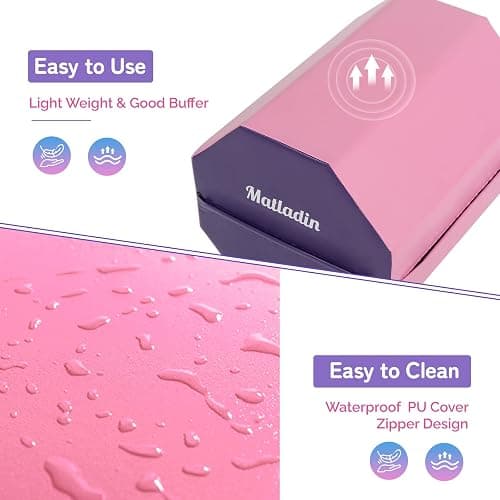 Matladin 20"x20" Gymnastics Octagon Skill Shape Tumbling Backbend Trainer Exercise for Preschool Kids Gym thumbnail 4