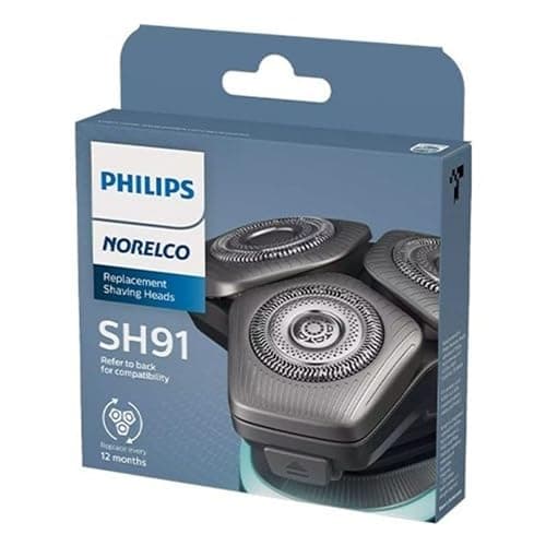 Philips Norelco SH91/52 Replacement Blades for Shaver Series 9000 (S9xxx) and S9000 Prestige (SP98xx) - Self-Sharpening Precision Blades - Image 1