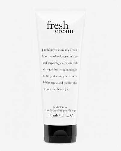 philosophy fresh cream body lotion - with notes of vanilla, heliotrope & tonka bean - 7 fl oz thumbnail 5