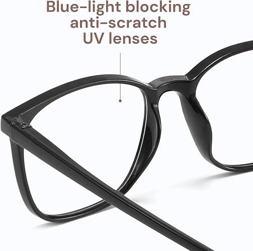 Gaoye Ultralight Blue Light Glasses for Women - Computer Protection Glasses for All Day Comfort - Anti UV Glare & Eyestrain thumbnail 4