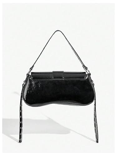 Verdusa Women's Shoulder Bag Y2K Handbag Goth Trendy Cute Studded Punk Rivet Purse thumbnail 2