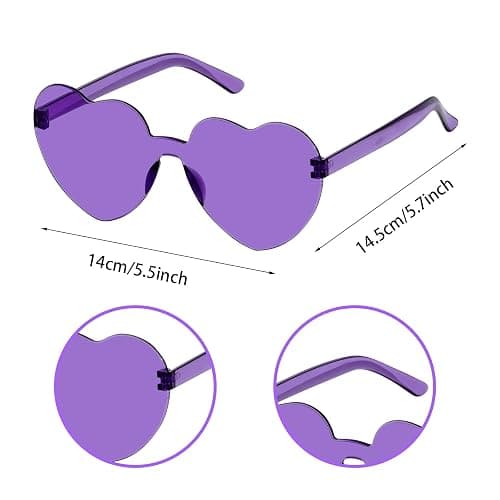 Haakong Women Tutu Costume Accessories Set Sunglasses Ponytail Headband Tutu Skirt Necklace for Halloween Mardi Gras thumbnail 2