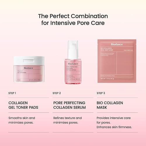 BIODANCE Pore Perfecting Collagen Peptide Serum, Skin Firming & Radiance Boost, Plumping, Pore Care, Makeup Prep Serum for All Skin Types, Korean Skincare, Stocking Stuffers | 1.01 fl.oz x 1 ea thumbnail 9