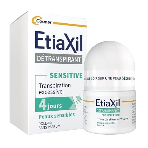 ETIAXIL - Antitranspirante, para transpiración excesiva - Axilas - Piel sensible, Líquido, Sin Fragancia - 15 ml - Image 1