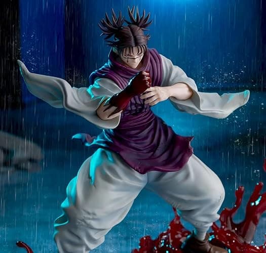 MABAIUDE Choso Figure JJK Statue - 23cm Battle Bleeding Ver. Chōsō Figure Anime JJK Figurine Model Collectible - PVC Desktop Decoration Gifts for Fans thumbnail 6