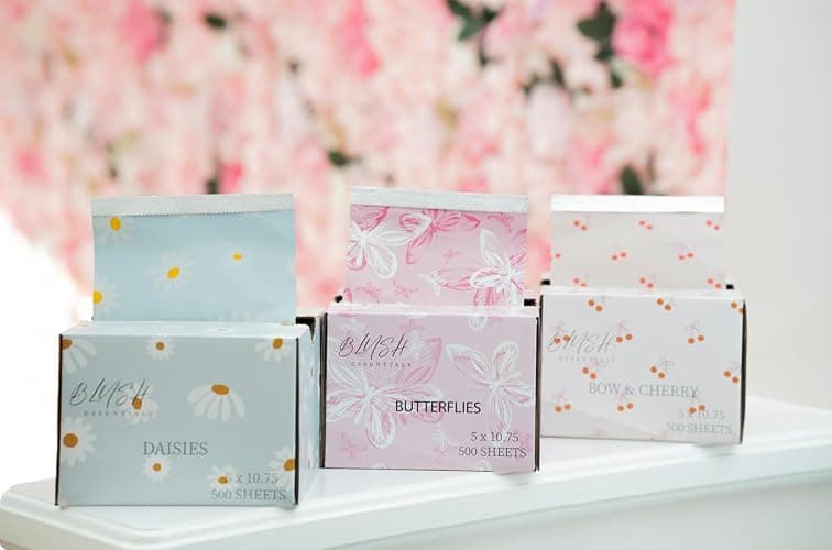Bow&Cherry Design Hair Foils - Salon Foils for Coloring - Aluminum Foil Sheets for Hair - 5"x10.75" - 500 Sheets - Professional Hair Foils for Highlighting and Salon Use thumbnail 8