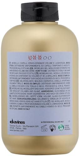 Davines This Is A Medium Hold Modeling Gel, For Structured And Full-Bodied Wet Looks, Protects Against Humidity, 8.45 fl. oz. thumbnail 13