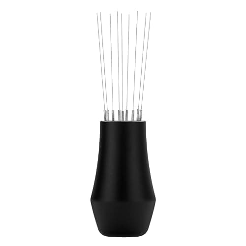 Normcore WDT Distribution Tool with Stand V3-9 Prong Needle Espresso Stirrer - 18 Needles 0.25mm / 0.3mm Thick Spring Wires - Weiss Distribution Technique - Anodized Aluminum Handle thumbnail 3