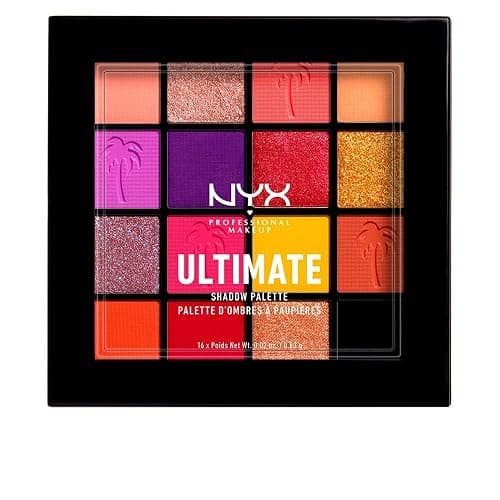NYX PROFESSIONAL MAKEUP Ultimate Shadow Palette, Eyeshadow Palette - Festival Edition - Image 1