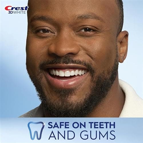 Crest 3D Whitestrips Whitening Starter Kit – Teeth Whitening Kit, 10 Treatments, Each with 1 Upper/1Lower, 20 Strips – Crest 3DWhite Teeth Whitening Strips thumbnail 3