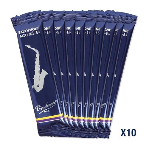 Vandoren SR213 Alto Sax Traditional Reeds Strength 3; Box of 10 thumbnail 4