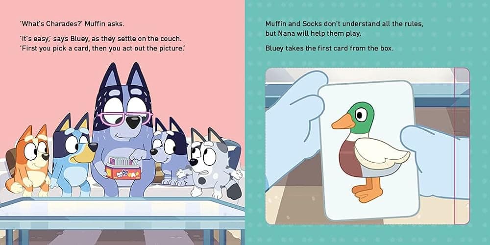 Bluey: Charades - Board book thumbnail 2