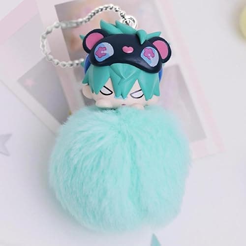Bahomu Plush Blind Box, Cute Alien Stage Fur Ball Series Keychain | Random 1 Box Mystery Box Figure ALNST Merch Fluffy Pom Pom Bag Charm Collectable Kawaii Key Chain for Birthday Gifts thumbnail 2