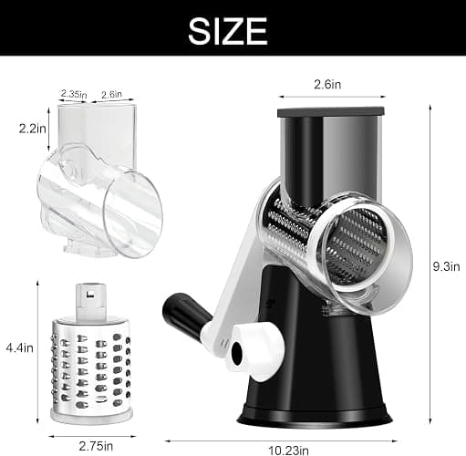 Cheese Grater with Crank thumbnail 3