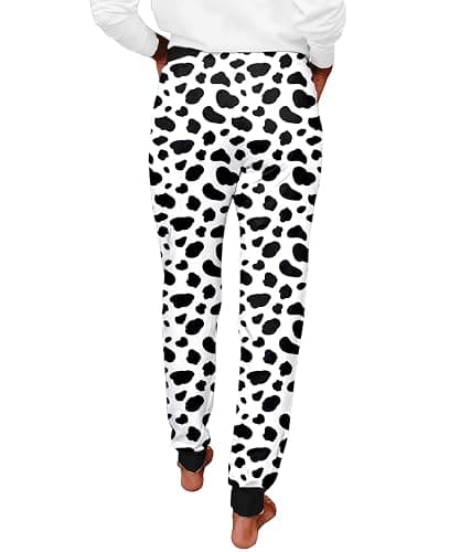 Deerose Women Christmas Pajama Pants Elastic Waist Xmas PJ Pants with Pockets thumbnail 9