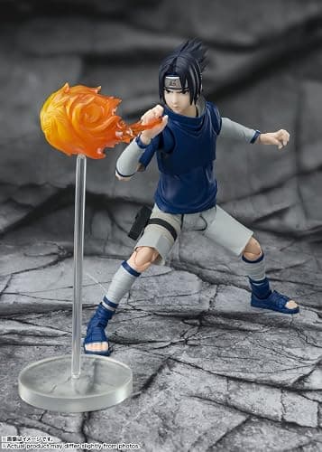 TAMASHII NATIONS - Naruto Shippuden - Sasuke Uchiha-Ninja Prodigy of The Uchiha Clan Bloodline, Bandai Spirits S.H.Figuarts Action Figure thumbnail 7