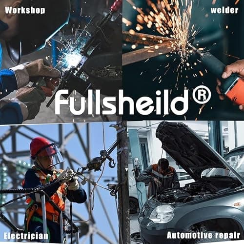 Fullsheild Reversible Welding Cap Flame Resistant CAT 2 Protective FR Welder Hats 6 Pannel Lightweight Printed for Men Women thumbnail 6