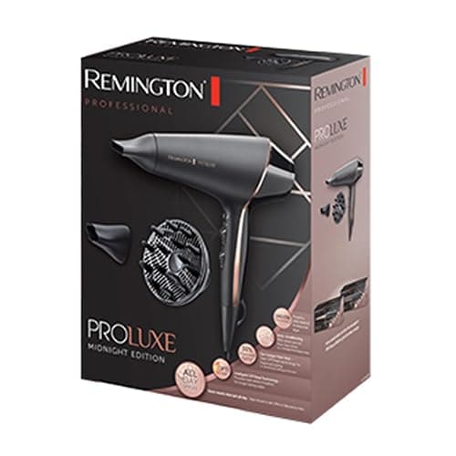 Remington Haartrockner Profi Ionen [2400W, 150km/h, 3 Stylingaufsätze] Proluxe (OPTIheat-Technologie für lang anhaltende Styling-Ergebnisse, Ionenpflege - Anti Frizz, langlebiger AC-Motor) AC9140B thumbnail 10