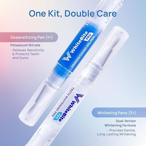 Whitebite Pro Vertical Dual LED Teeth Whitening Kit with Charging Dock – Professional at-Home Dental Whitening Machine with Pens, Tooth Stain Remover for Sensitive Teeth, Travel-Friendly Oral Hygiene thumbnail 5