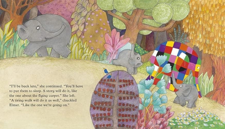 Elmer and the Bedtime Story (Elmer Picture Books) thumbnail 3