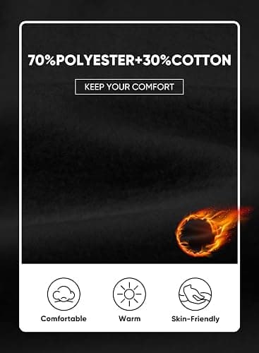JMIERR Mens Full Zip Casual Cotton Hooded Fleece Drawstring Hoodies Pullover Sweatshirts Casual Long Sleeve Shirts thumbnail 2