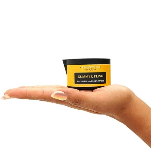 Tropical Scent Massage Oil Candle – Vegan Full Body Massage Therapy & Home SPA – Sustainable Formula for Relaxation & Stress Relief thumbnail 9