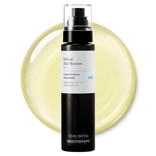 MEDITHERAPY Retinal Skin Booster Serum 5.07 fl oz | Retinaldehyde, Niacinamide, Cica | Korean Hydrating Face & Body Serum for Dull, Uneven Skin, All Skin Types, K-Beauty - Image 1