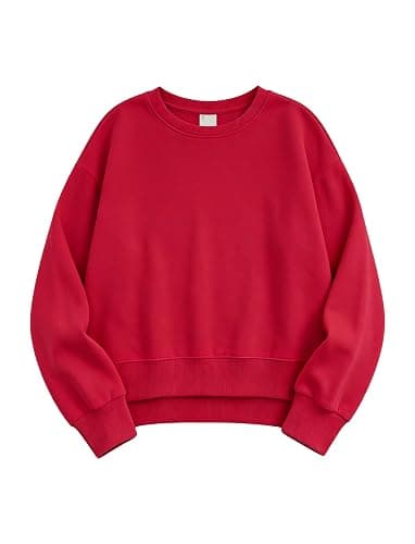PATPAT Girls Sweatshirt Lightweight Tween trendy Clothes Crewneck Pullover | Sweatshirts for Teen Girls, Crewneck Cotton Sweaters Tops, Cute Hoodies for 7-16 Years, Back-to-school Christmas Casual Wear - Image 1