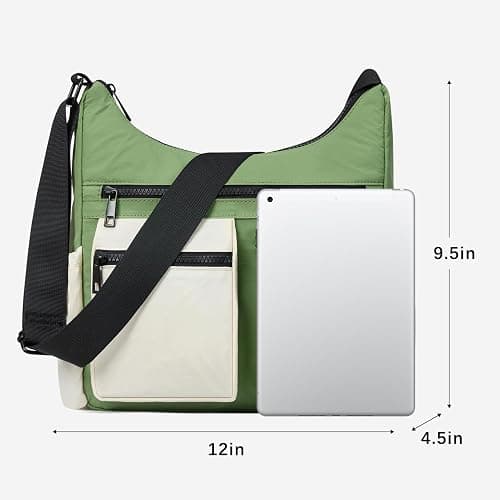 CLUCI Travel Purses for Women, Waterproof Nylon Crossbody Bags for Woman Trendy, Anti Theft Shoulder Handbags for Ladies thumbnail 4