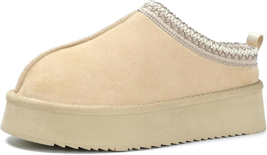 ZERISM Women's Slippers Platform Mini Boots Short Ankle Boot Fur Fleece Lined Sneakers House slippers Anti-Slip Boot For Outdoor thumbnail 7