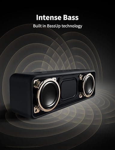 Anker Soundcore 2 Portable Bluetooth Speaker with Stereo Sound, Bluetooth 5, Bassup, IPX7 Waterproof, 24-Hour Playtime, Wireless Stereo Pairing, Speaker for Home, Outdoors, Travel thumbnail 7