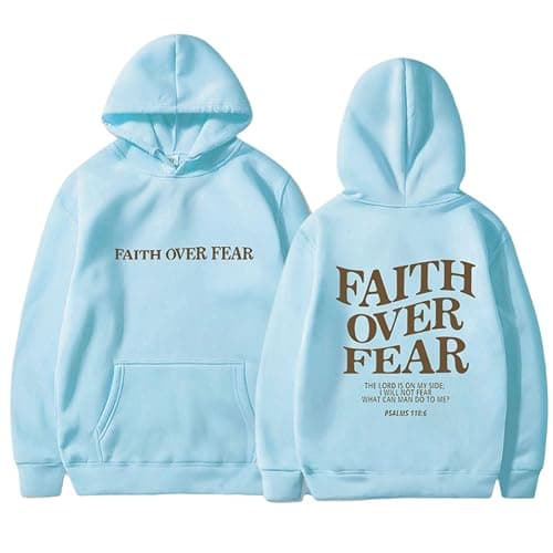Faith Over Fear hoodie - Image 1