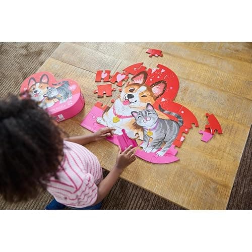 Crocodile Creek Jigsaw Puzzle - Friends Fur-Ever thumbnail 2
