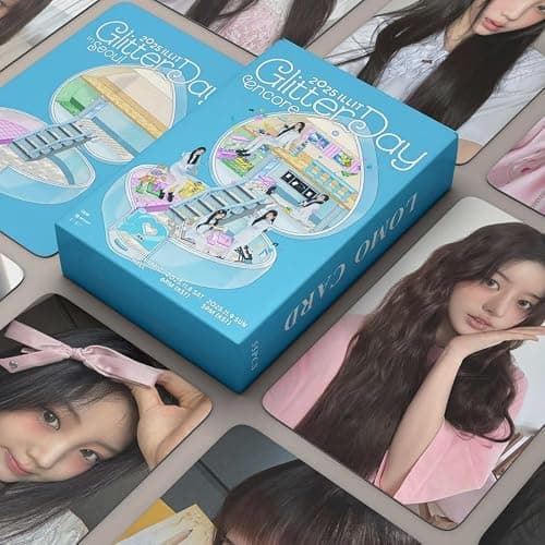 sunlelekz ILLIT 2025 Glitter Day in Seoul Laser Lomo Cards - 55PCS Photocards Set for ILLIT Fandom thumbnail 2