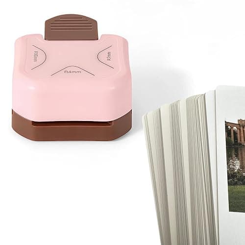 QIQQIKIN Corner Rounder Punch Pink,Paper Punches for Crafting,Cardstock,Edge Cutter,Scrapbook,Card Making Supplies,Journaling Accessories, Photos Cards Scrapbooking thumbnail 2