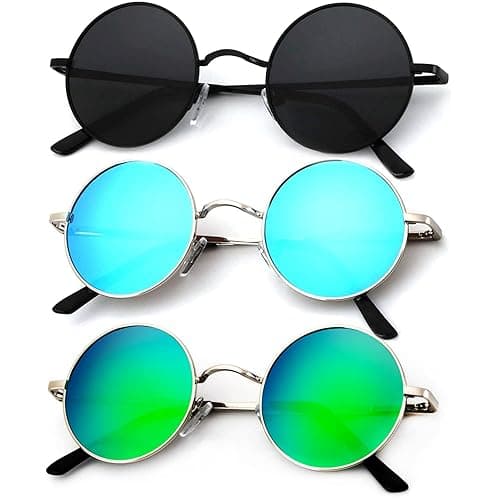 KALIYADI Round Polarized Sunglasses
