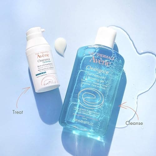 Avène Cleanance Concentrate Blemish Control Serum, clarifying water-gel, fragrance and silicone free, For acne-prone skin, airless pump, 1 fl. oz. thumbnail 7