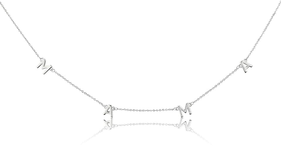 Mama Necklace Dainty Necklace | 14k Gold Dipped Necklaces For Women, Gifts for Mom | 14 Gold Necklace | Mother's Necklace, Necklaces for Mom, Designed in California - Image 1