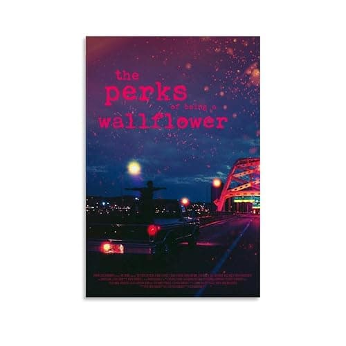 The Perks Of Being A Wallflower Movie Poster Canvas Wall Art Posters For Bedroom 12x18inch(30x45cm) - Image 1