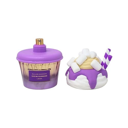 Lattafa Mallow Madness Eau de Parfum Give Me Gourmand Collection, Sweet Gourmand Fragrance, Marshmallow & Vanilla, Spray Form, 75ml, Long-lasting thumbnail 3