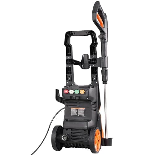 VEVOR Electric Pressure Washer, Max 4200 PSI 2.8 GPM, High-Power Cleaner with Foam Cannon & 4 Nozzles for Driveways, Cars, Fences, Patios, Home Cleaning thumbnail 11