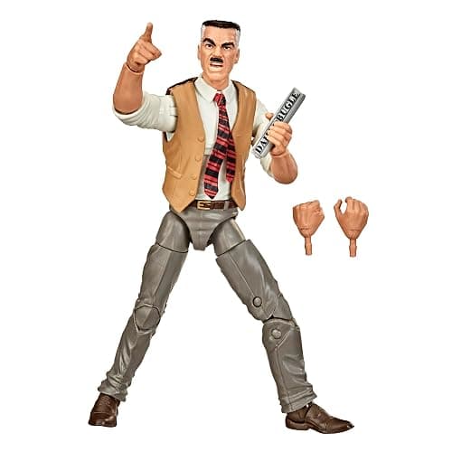 Hasbro Marvel Legends Series 15-cm Collectible J. Jonah Jameson Action Figure Toy Vintage Collection | Marvel Legends Spider-Man 6 Inch Action Figure Retro - J. Jonah Jameson - Image 1