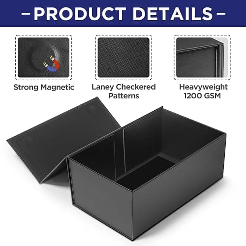 CollectHall 2 Pack Blu Ray DVD Storage Box for Steelbook Storage, Movie Organizers, Blu Ray Holder, Video Game Storage Cases thumbnail 3